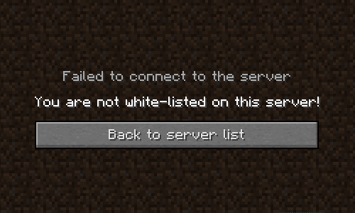 how to enable whitelist on minecraft server mcprohosting