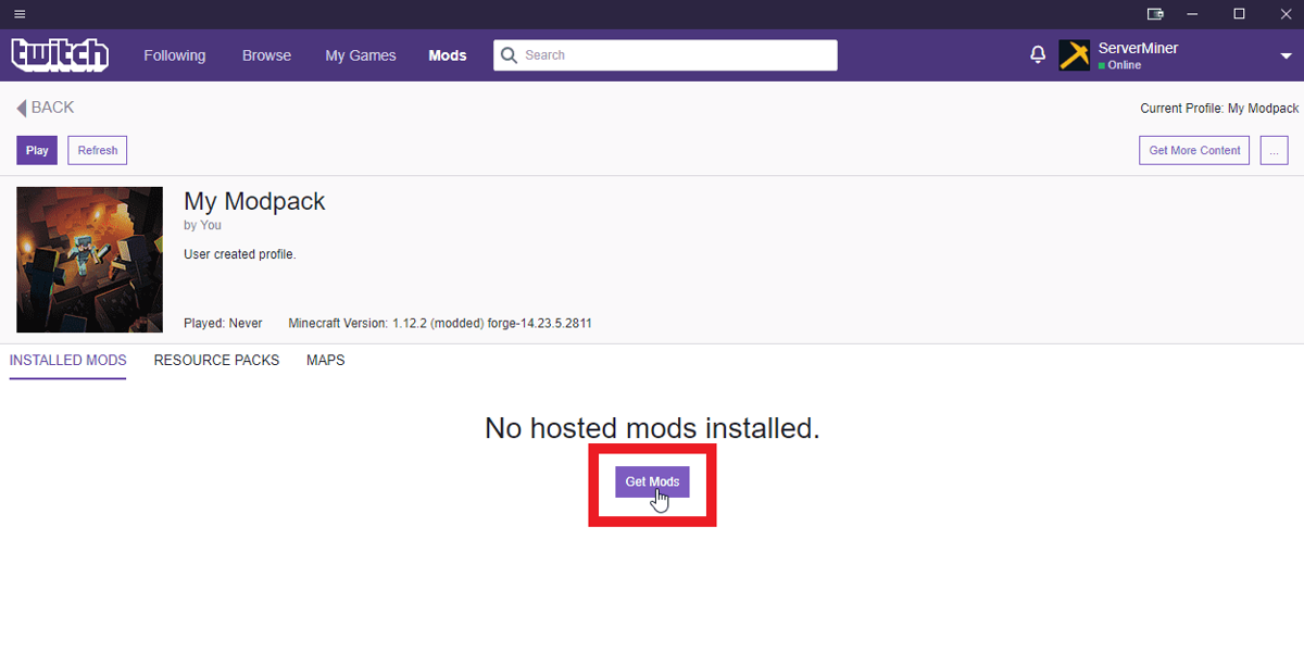 how to add mods to twitch