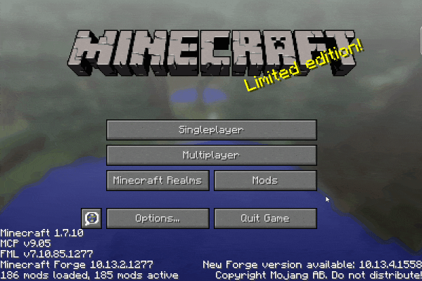 Playing on CrackPack server