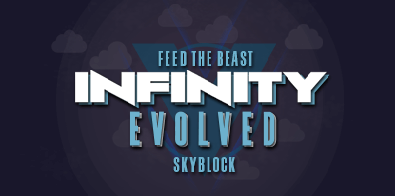 Infinity Evolved Skyblock logo